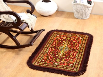 welhous Polyester Prayer Mat(Multicolor, Medium)