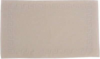

Avira Home Cotton Bath Mat Greek Design Terry Bathmat(Cream
