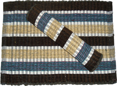 

Ritika Carpets Cotton Door Mat(Multicolor, Medium)