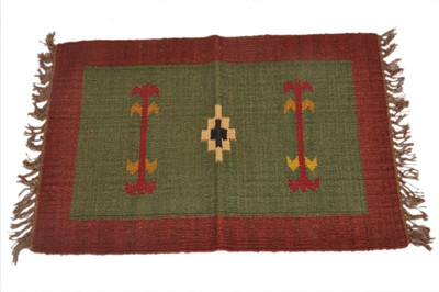 

Poonam Arts Wool, Jute Door Mat(Multicolor