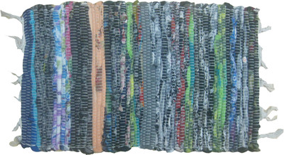 

Krishna Carpets Cotton Door Mat Chindi(Multicolor
