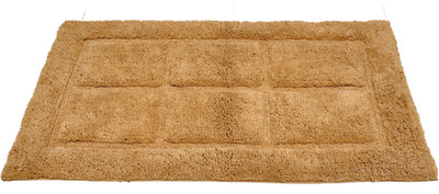 

Homefurry Cotton Bath Mat Bath Mat(Beige