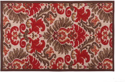 

Riva Carpets Cotton Bathroom Mat(Multicolor, Medium)