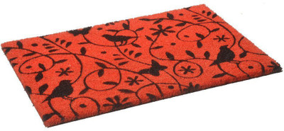 

Matzone Coir Door Mat(Red