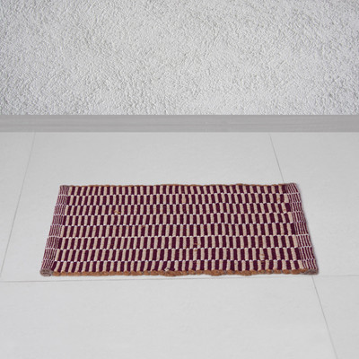 54% OFF on Story@Home Cotton Door Mat Diana(Purple, Free)