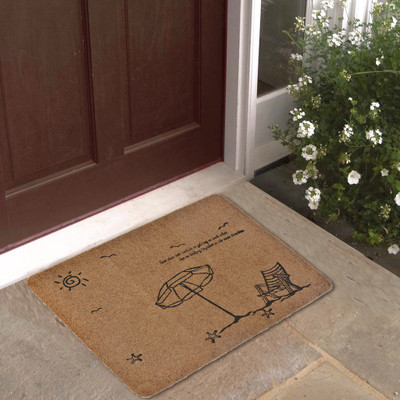 

Cortina Jute Door Mat(Multicolor
