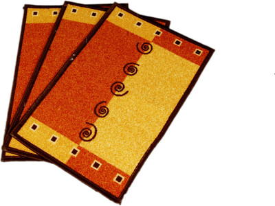 

Ritika Carpets Polyester Door Mat(Multicolor, Medium)