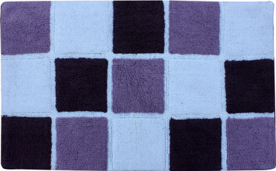 44% OFF on Azaani Cotton Bath Mat Box Purple Multi Bathmat(Purple, Extra Large)