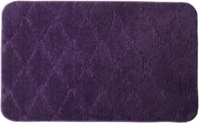 

Saral Home Microfiber Bath Mat Soft Anti Slip Micro Fiber Bathmat(Purple