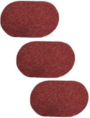 

ExpressionsHome Cotton Door Mat(Red