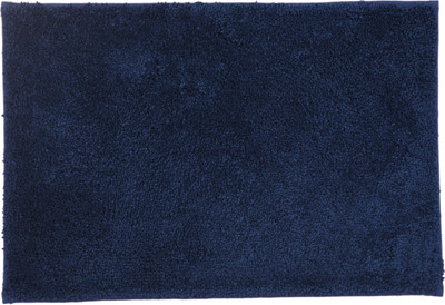 

Riva Carpets Polyester Bath Mat Plain(Blue
