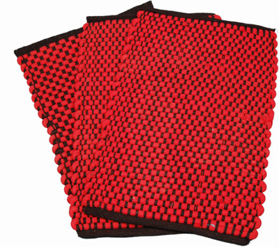 

Ritika Carpets Cotton Bathroom Mat(Red, Medium)