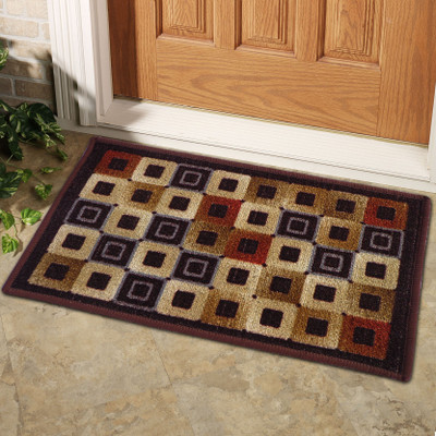 

Status Nylon Door Mat(Multicolor