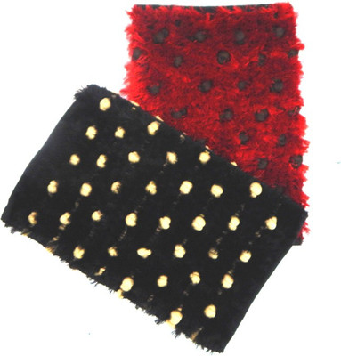 

Peponi Polyester Door Mat Polly Cotton Mat(Multicolor, Small)