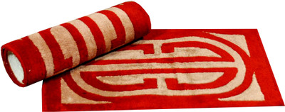 

Shamrock Acrylic Door Mat(Red, Medium)