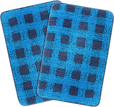 

Saral Home Cotton Bathroom Mat(Turquoise, Medium)
