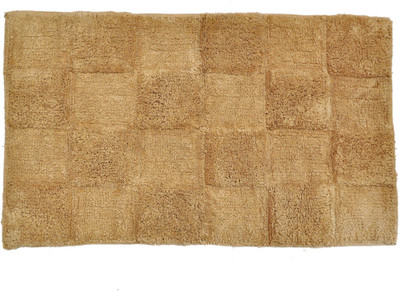

Homefurry Cotton Bath Mat Bath Mat(Beige