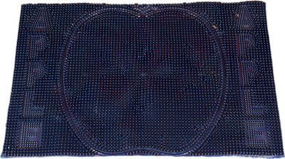 

Ritika Carpets PVC Door Mat(Blue, Medium)