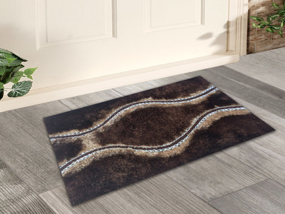 50% OFF on Story@Home Cotton Door Mat Door Mats(Brown, Medium)