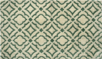 

Riva Carpets Polyester Bath Mat Geometric(Green