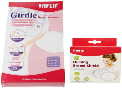 

Farlin Health Reshape Girdle With Breast Shield(Cream