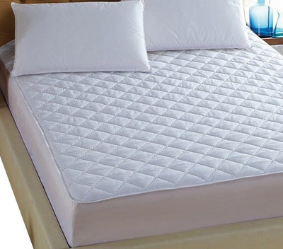

KF Fitted  Size Waterproof Mattress Protector(White