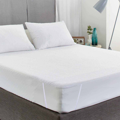 

Rhome Elastic Strap  Size Waterproof Mattress Protector(White