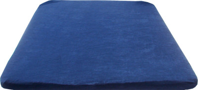 

Homeblendz Elastic Strap  Size Mattress Protector(Blue