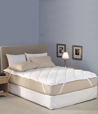 

Zesture Elastic Strap  Size Waterproof Mattress Protector(White