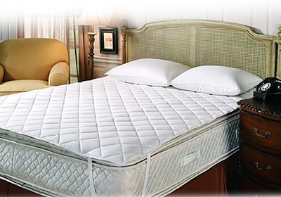 

Tuktuk Elastic Strap  Size Mattress Protector(White