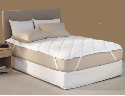 

Sheetal Elastic Strap  Size Mattress Protector(White