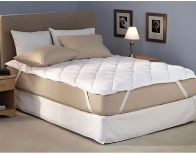 

eCraftIndia Elastic Strap  Size Waterproof Mattress Protector(White