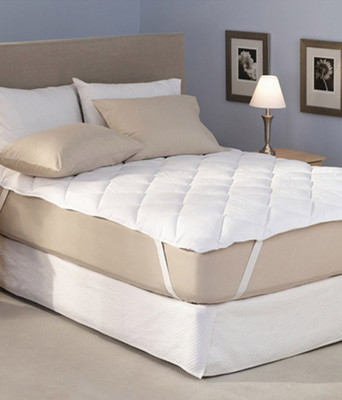 

Relaxfeel Elastic Strap King Size Waterproof Mattress Protector(White)