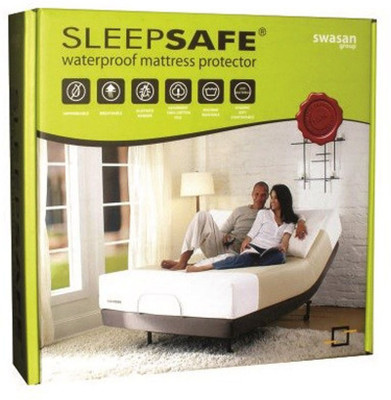 

Sleepsafe Cotton Queen Bed Cover(White)