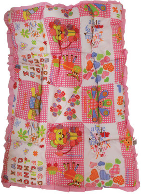 MeeMee Multi Printed Mattress Set(Pink)