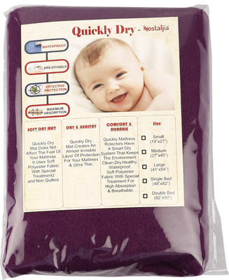 Nostaljia Quckly Dry Water Proof Mat Small(Cheerfull Violet)