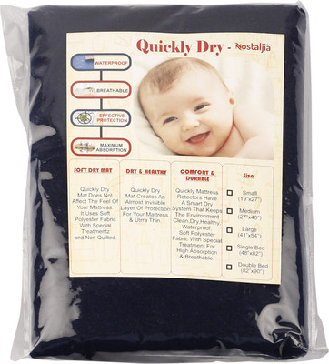 Nostaljia Quckly Dry Water Proof Mat Small(Enthusitic Blue)