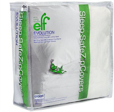 

Eco Living Friendly (ELFbrands) SLEEP SAFE BED BUG DUST MITE and ALLERGEN PROOF QUEEN 12 Mattress ZipCover(Multicolor)