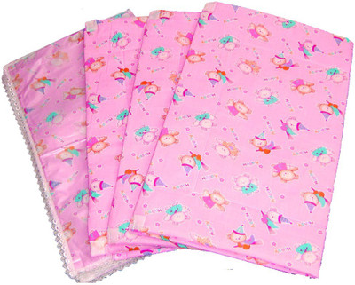 

Baby Basics Printed 4 Pcs Mattress(Pink)