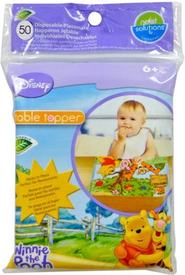 

Disney Table Topper Disposable Stick-in-Place Placemats(Blue)