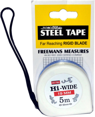 Techno Max Heavy Durable Quality Measuring Professional Measurement Tape(5 Metric)