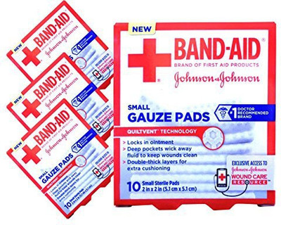

Johnson & Johnson Gauze Medical Dressing
