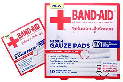 

Johnson & Johnson Gauze Medical Dressing
