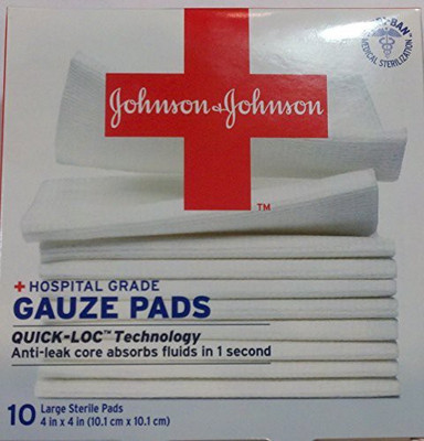 

Johnson & Johnson Gauze Medical Dressing