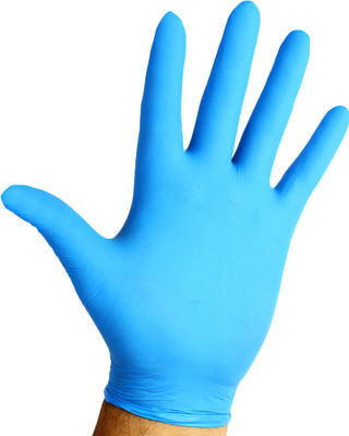 

ARN NRA-10022 Blue Nitrile Examination Gloves(Pack of 100)