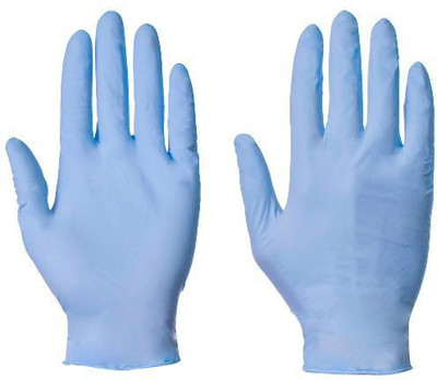 

Midas Safety EN 374-2003 Nitrile Examination Gloves(Pack of 100)