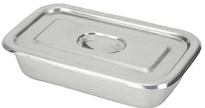 

IndoSurgicals (200 X 79 X 40 mm) Stainless Steel Instrument Reusable Medical Tray