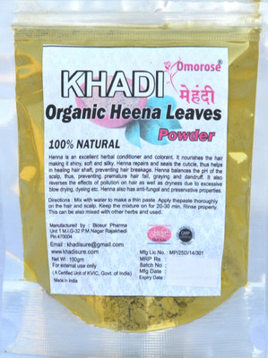 Khadi Omorose Mehendi Natural Mehendi(Pack of 1)