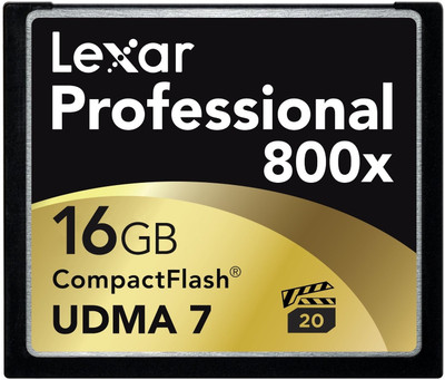 

Lexar 16 GB Compact Flash Memory Card