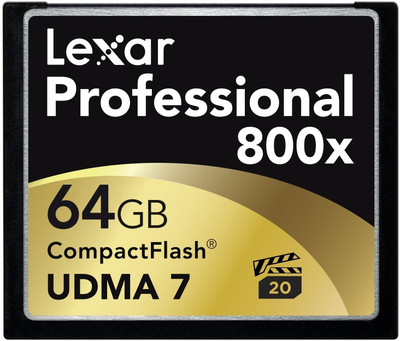 

Lexar 64 GB Compact Flash Memory Card
